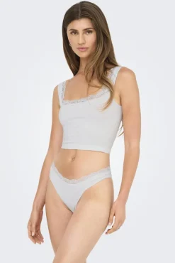 Only Onlvicky Lace Singlet Square Neck Acc | Nattkläder & Underkläder
