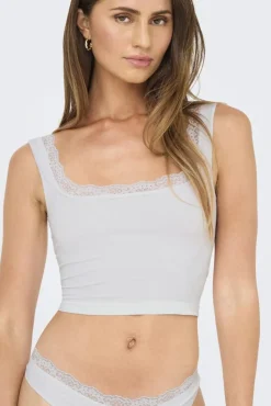 Only Onlvicky Lace Singlet Square Neck Acc | Nattkläder & Underkläder