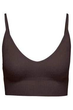Onlvicky Rib Seamless Vneck Top Acc