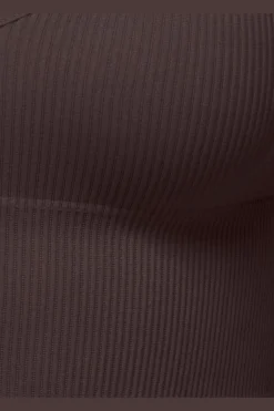 Onlvicky Rib Seamless Vneck Top Acc