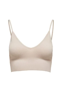 Only Onlvicky Rib Seamless Vneck Top Acc | Nattkläder & Underkläder