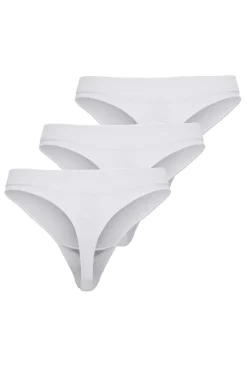 Only Onlvicky Rib S-Les Thong 3-Pack Acc | Nattkläder & Underkläder