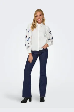 Only Onlwauw Flared Rinse Gua030 | Jeans, Leggings & Byxor