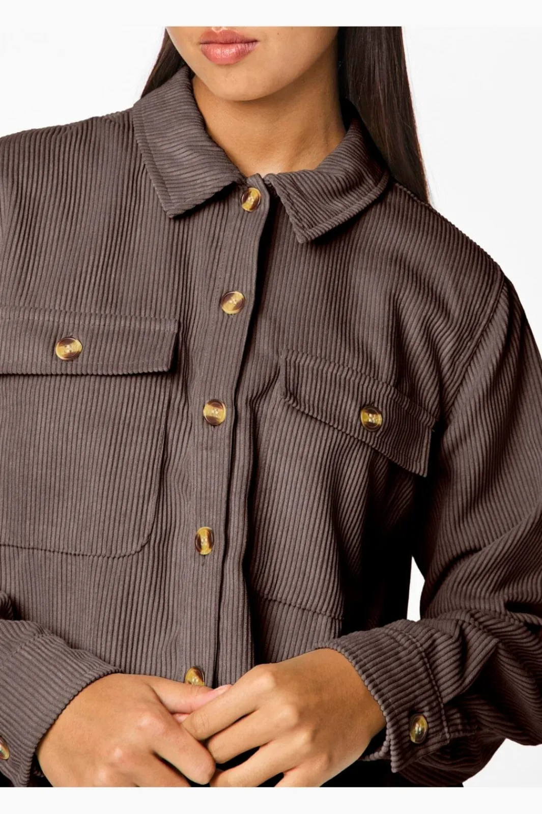 Pieces Pceffi Corduroy hirt | Blusar & Skjortor