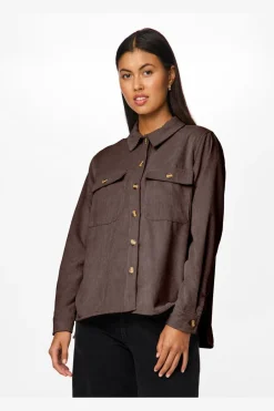 Pieces Pceffi Corduroy hirt | Blusar & Skjortor