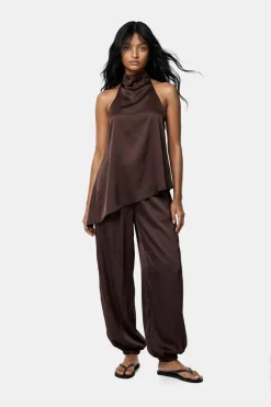 Pieces Pcfeta Haterneck atintop | T-Shirts & Toppar