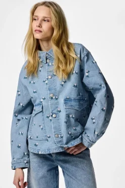 Pieces Pcfora Deni Eb hirt | Blusar & Skjortor