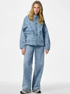 Pieces Pcfora Deni Eb hirt | Blusar & Skjortor