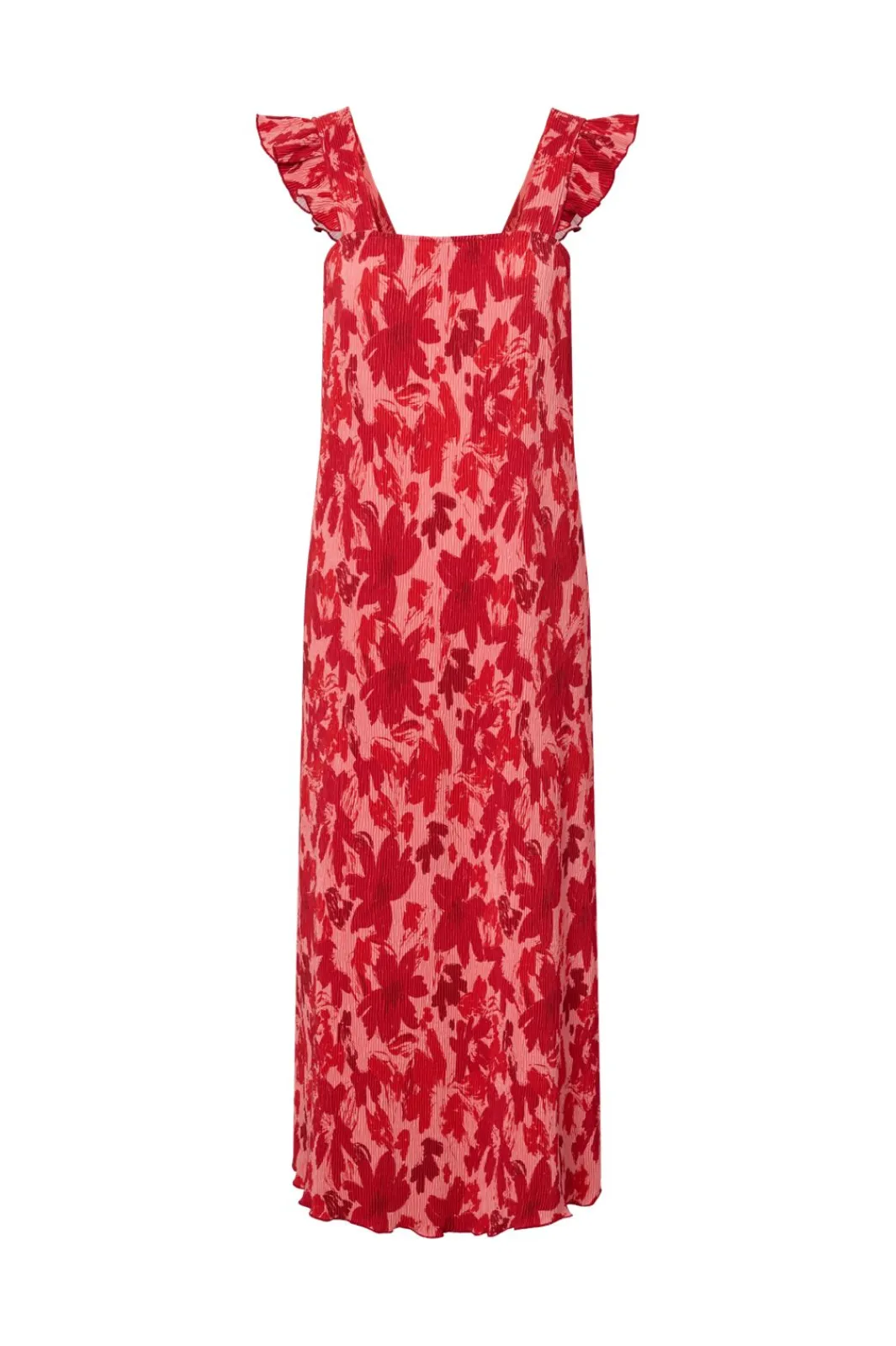 Pcflora Strap Flounce Dress Msa