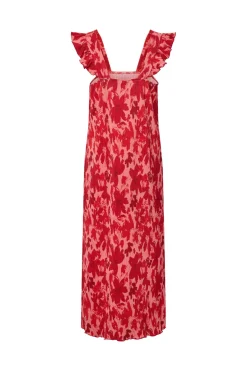 Pcflora Strap Flounce Dress Msa