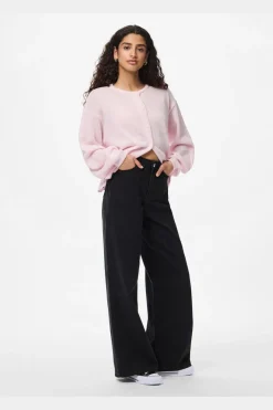 Pcida Ls O-Neck Knit Cardigan