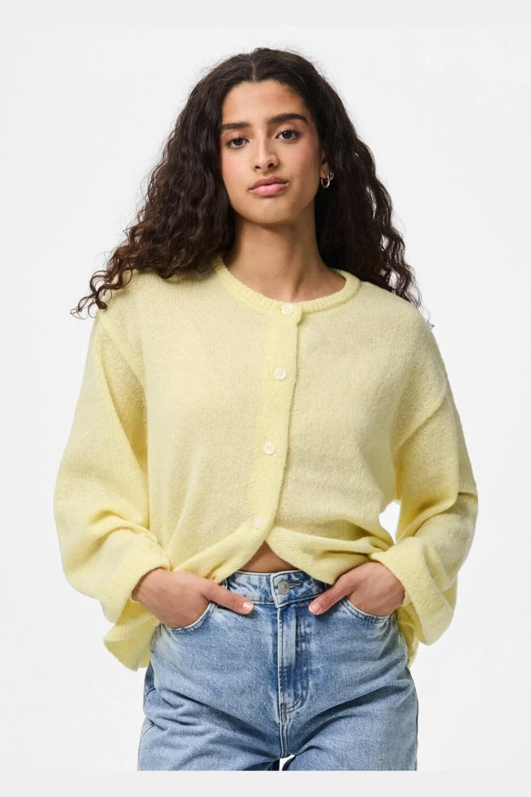 Pieces Pcida O-Neck Knit Cardigan | Amningsvänliga Kläder|Cardigans