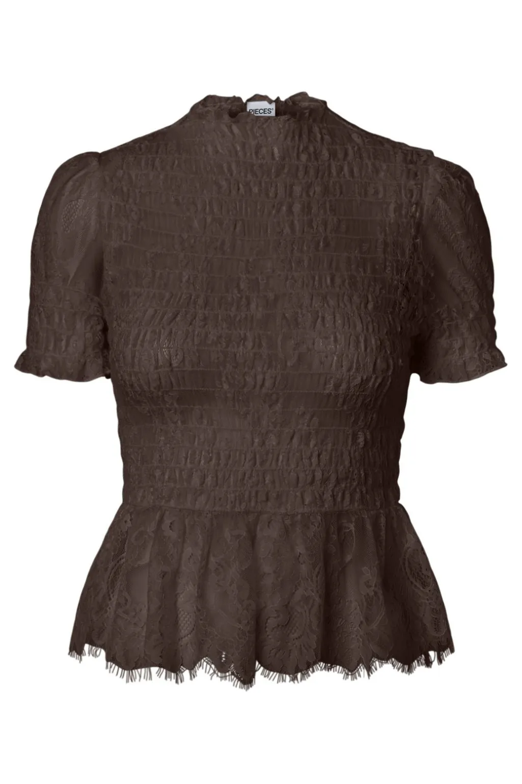 Pcjilly Ss Lace Top