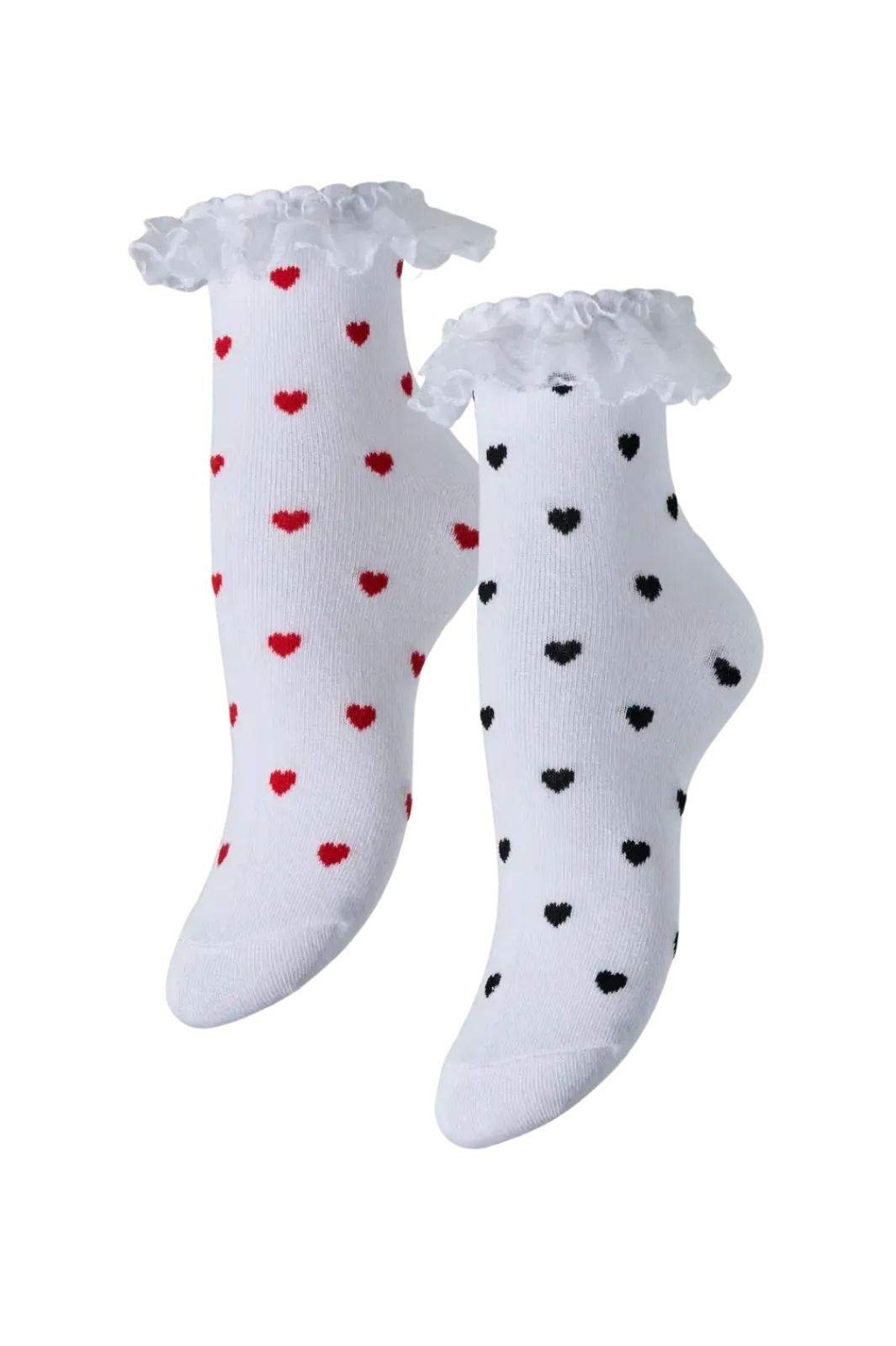 Pieces Pcjoline Xmas Lace Heart Sock 2 Pack | Damstrumpor & Trikåer