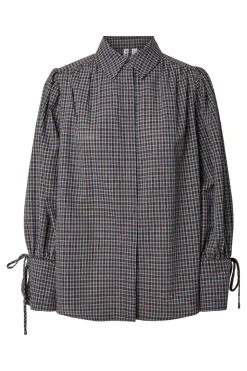Pcjune Ls Pleated Detail Shirt Wnv