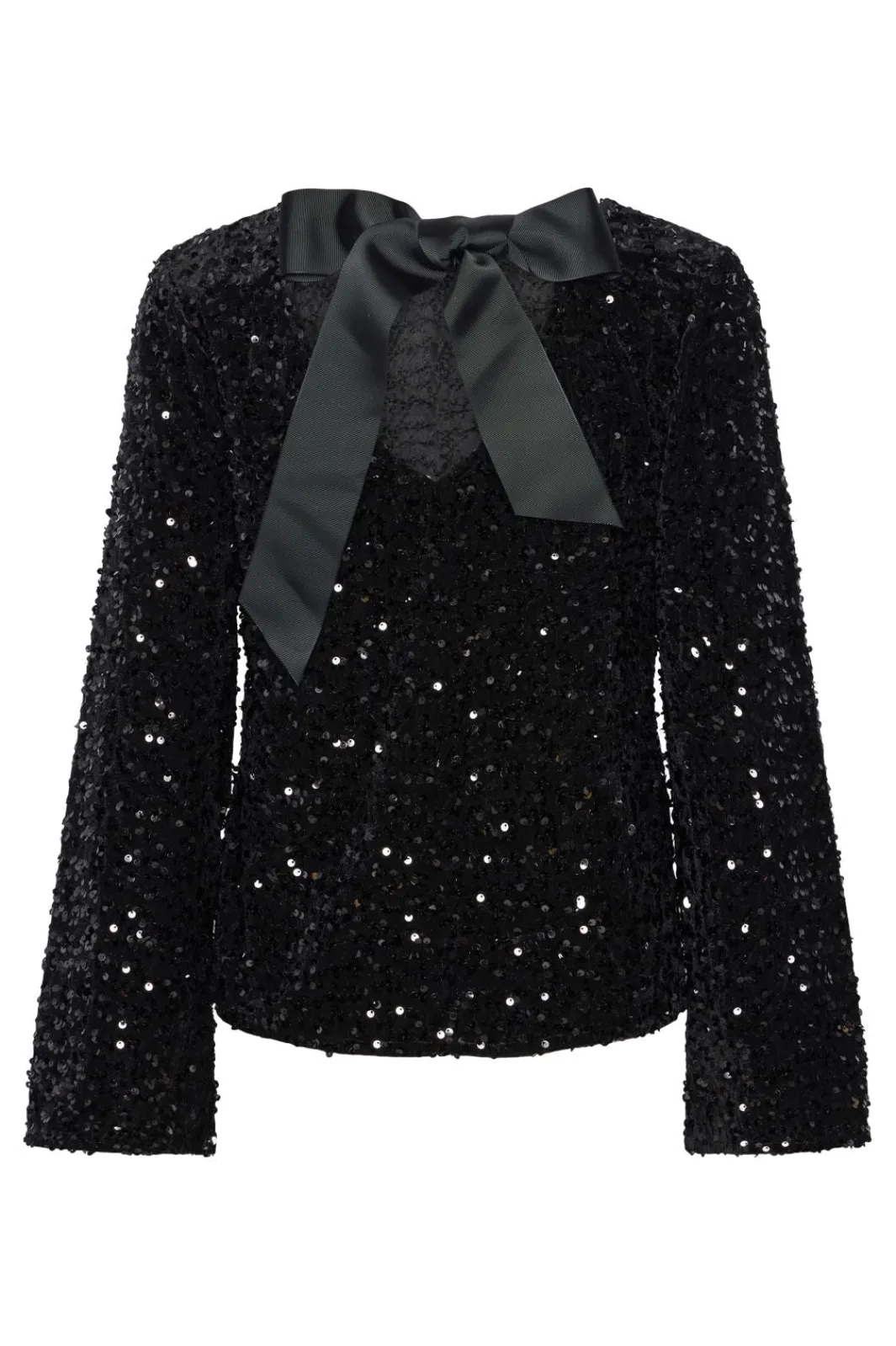 Pieces Pcka Deep Back Bow Top | Blusar & Skjortor