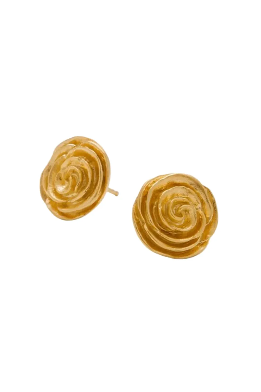 Pclarge Rose Earsticks e-537-gp