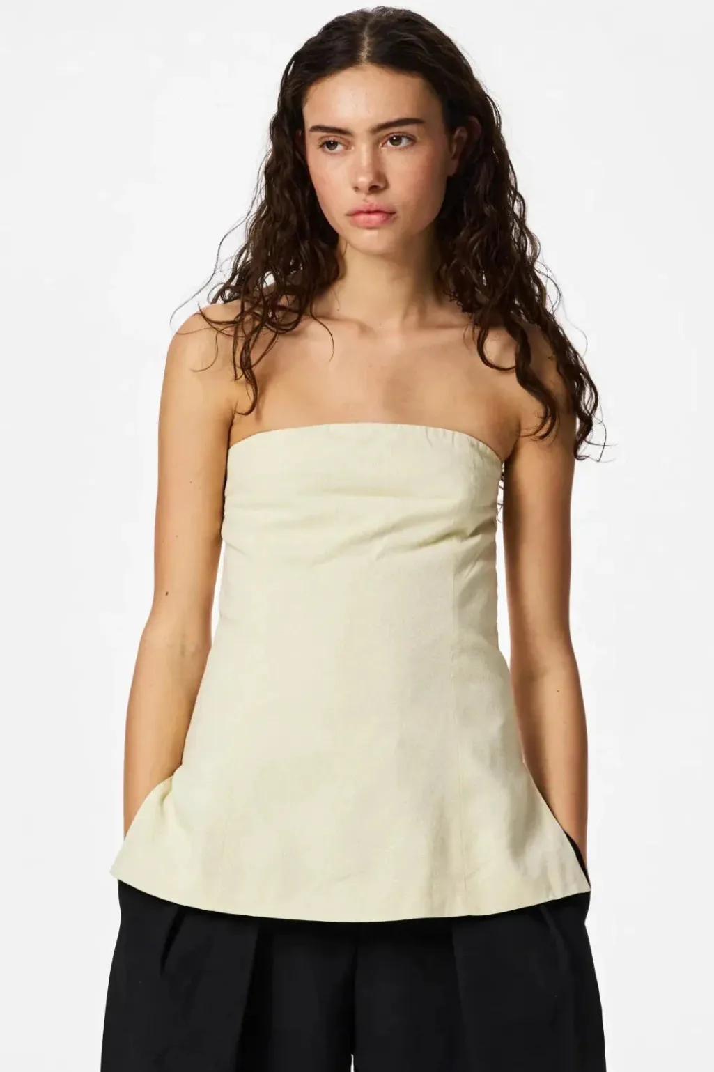 Pcmajse Fitted Bandeau Top Pp
