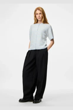 Pieces Pcaou O-Neck tripe Cardigan Pwp | Amningsvänliga Kläder|Cardigans