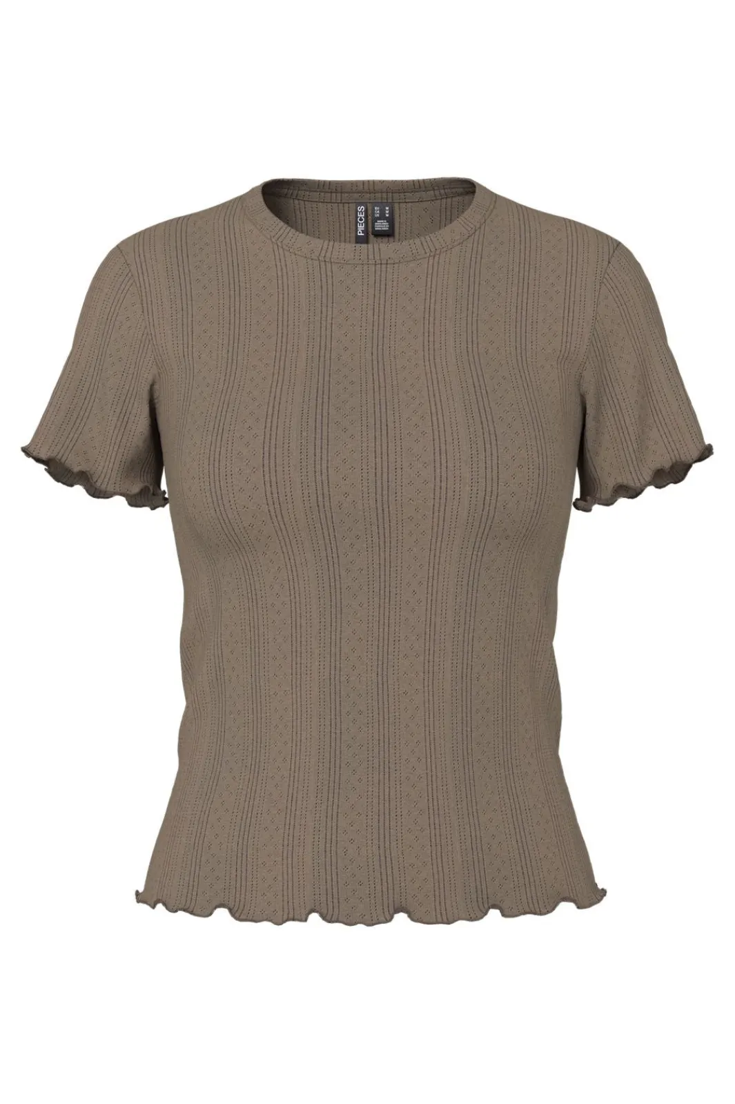 Pieces Pcarie Ss O-Neck Poin Top | T-Shirts & Toppar