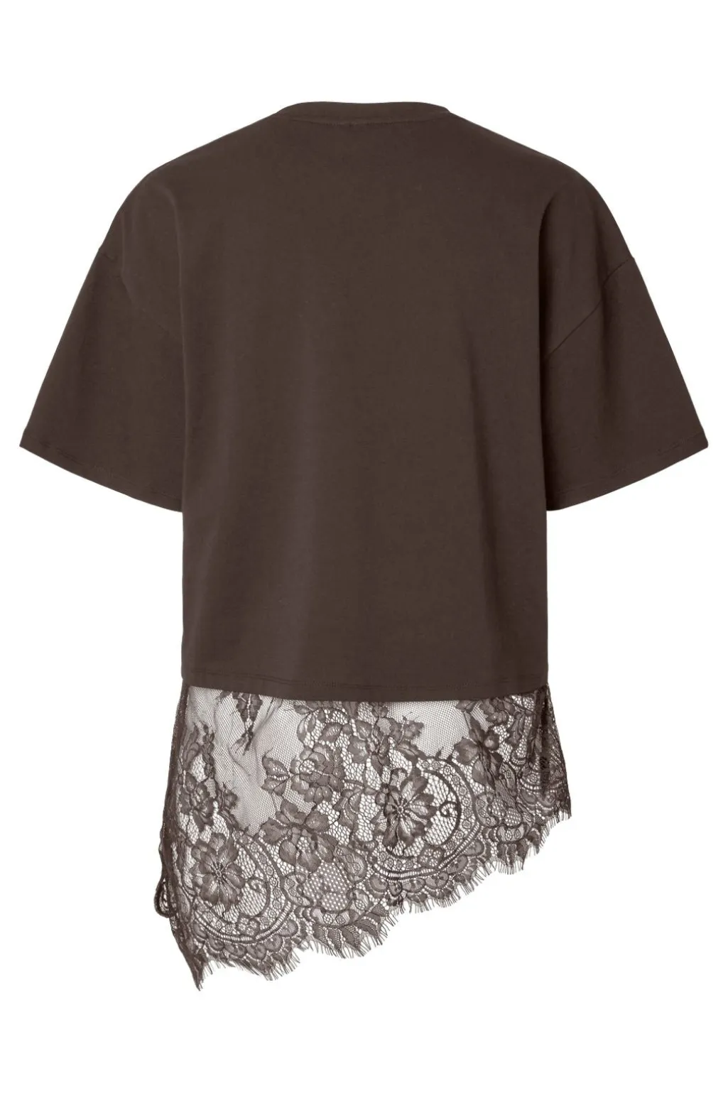 Pcmave Ss Lace T-Shirt Dm