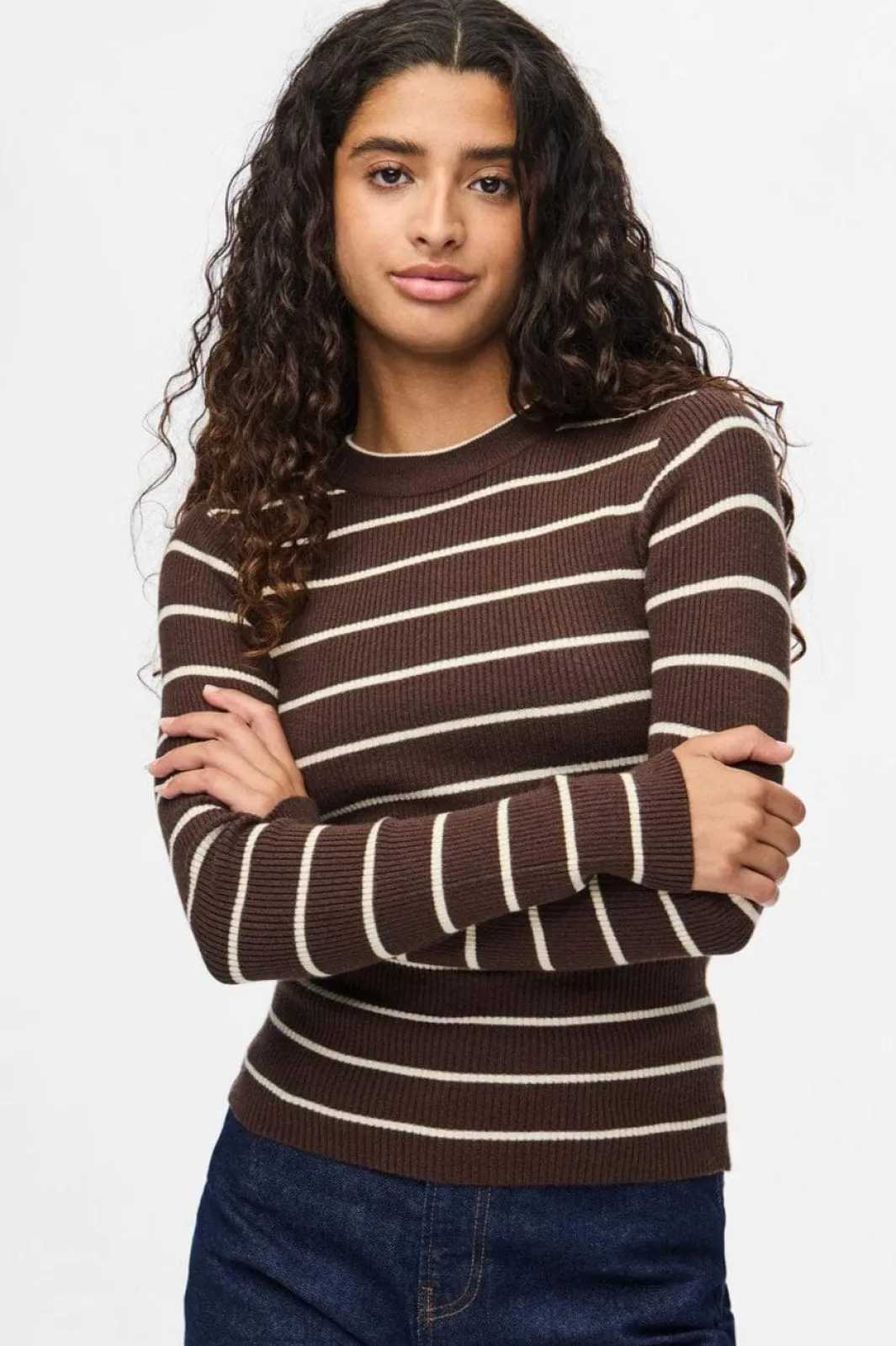 Pieces Pcira New O-Neck Knit | Sticka