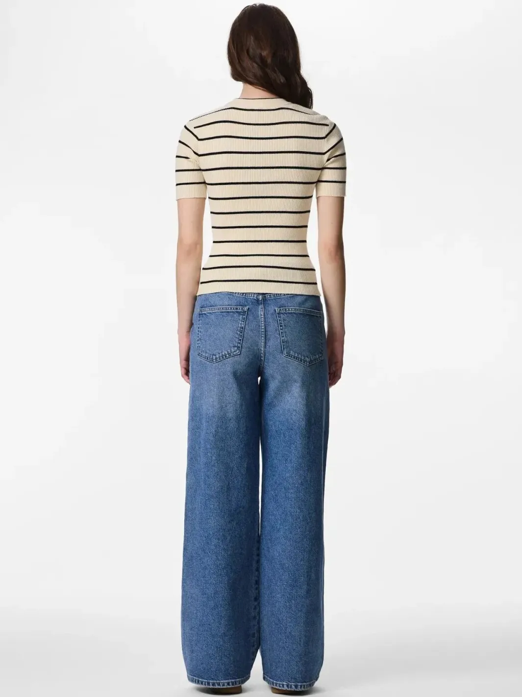 Pcmira Ss O-Neck Knit