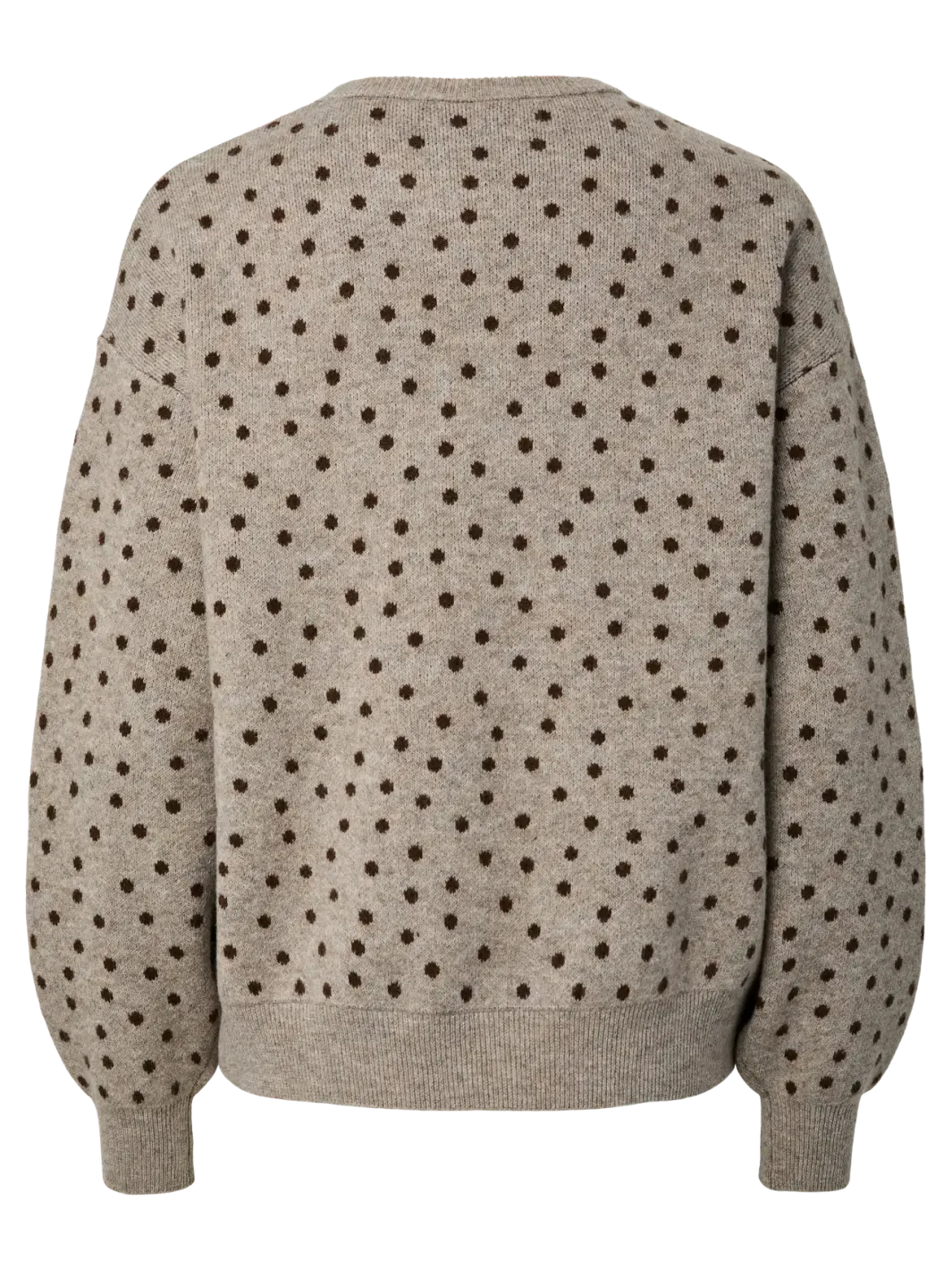 Pieces Pcnancy O-Neck Dot Knit | Sticka