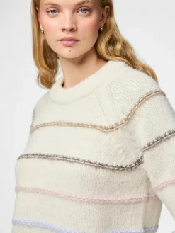 Pcnelia Ls O-Neck Knit