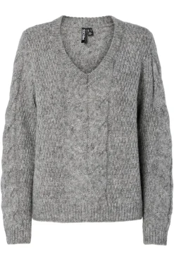 Pieces Pcnina V-Neck Knit | Sticka