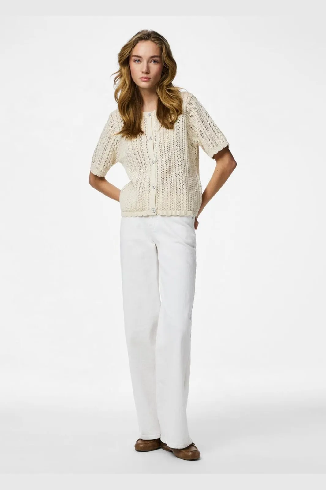Pieces Pcnuka O-Neck Knit Cardigan | Amningsvänliga Kläder|Cardigans