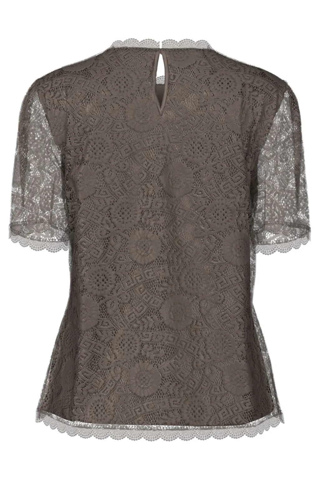 Pcolline Ss Lace Top