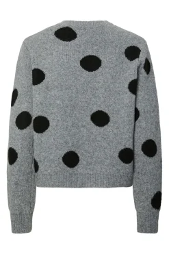 Pieces Pcoa O-Neck Knit Puover | Sticka