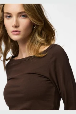 Pieces Pcphoebe 3/4 Boatneck Top | Blusar & Skjortor