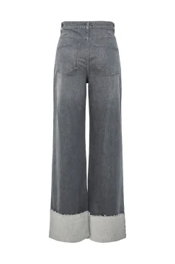 Pcpil Straight Fold Up Jeans