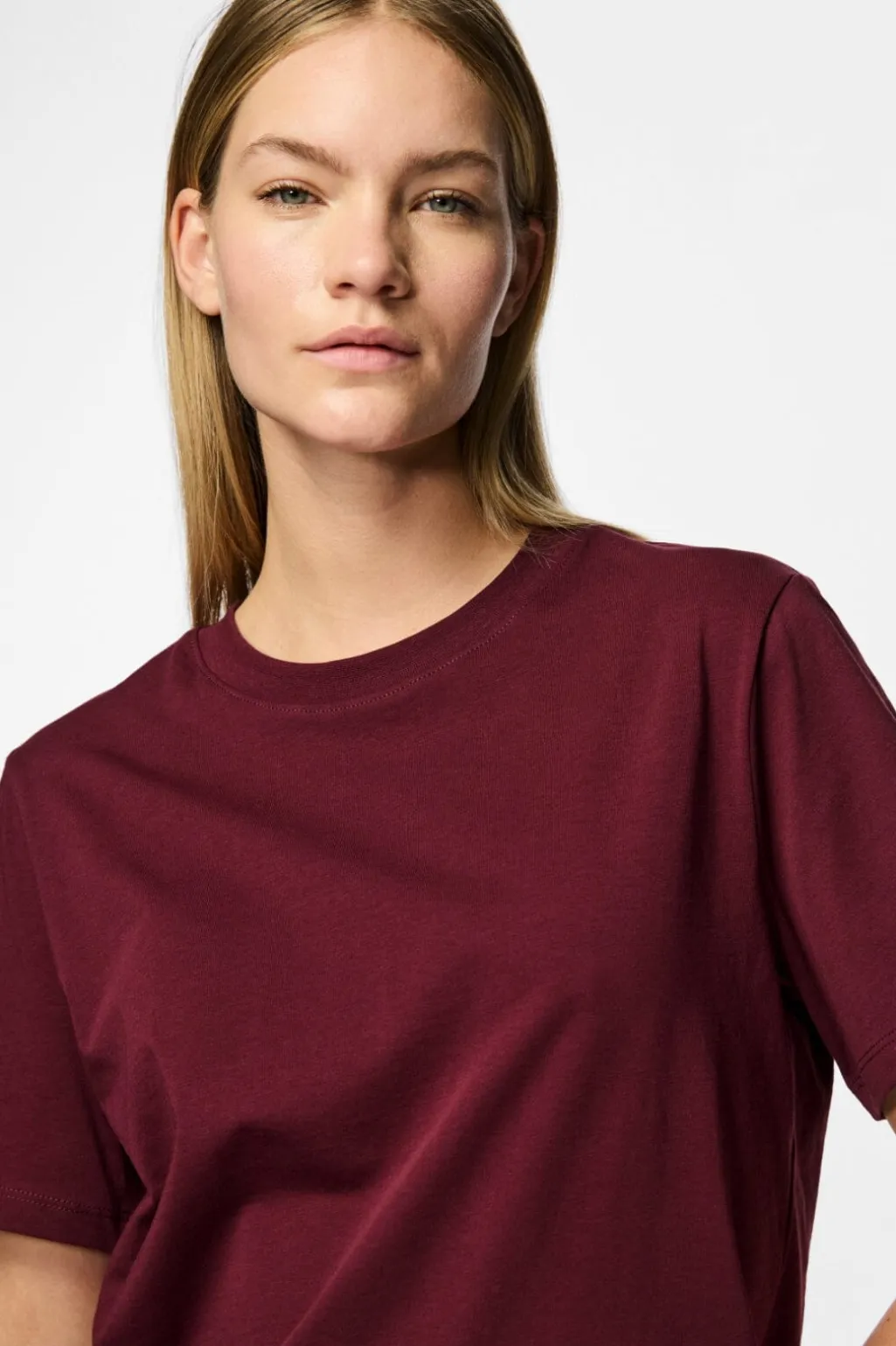 Pcria Ss Solid Tee