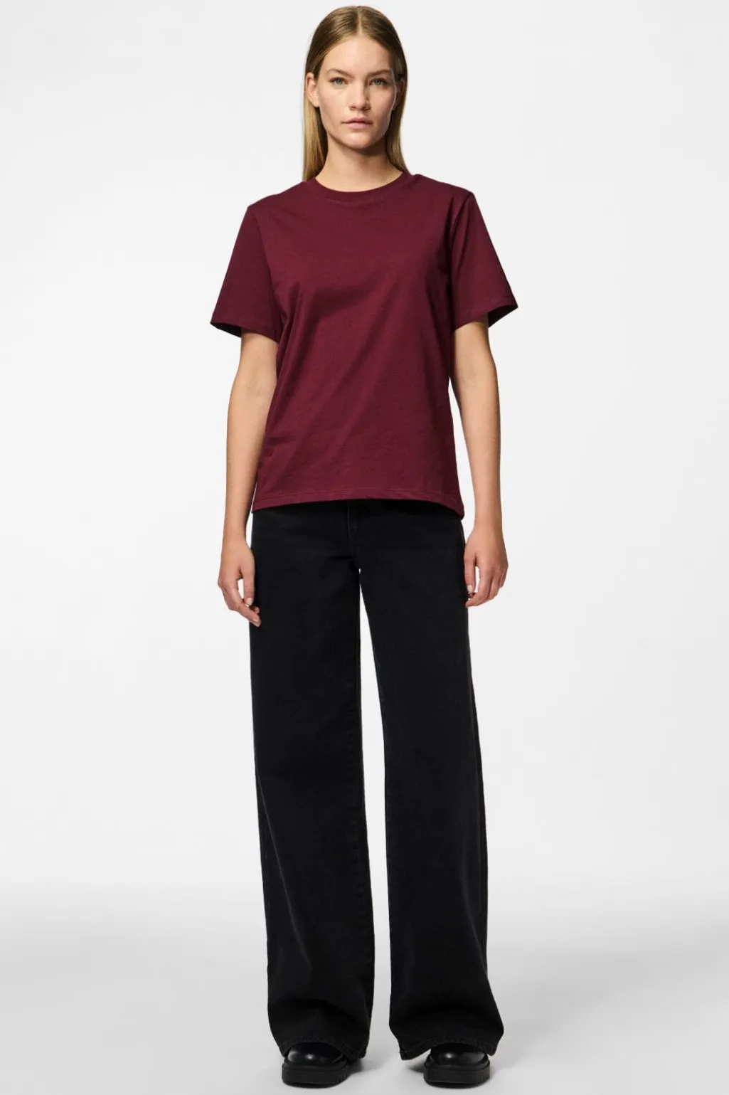 Pcria Ss Solid Tee