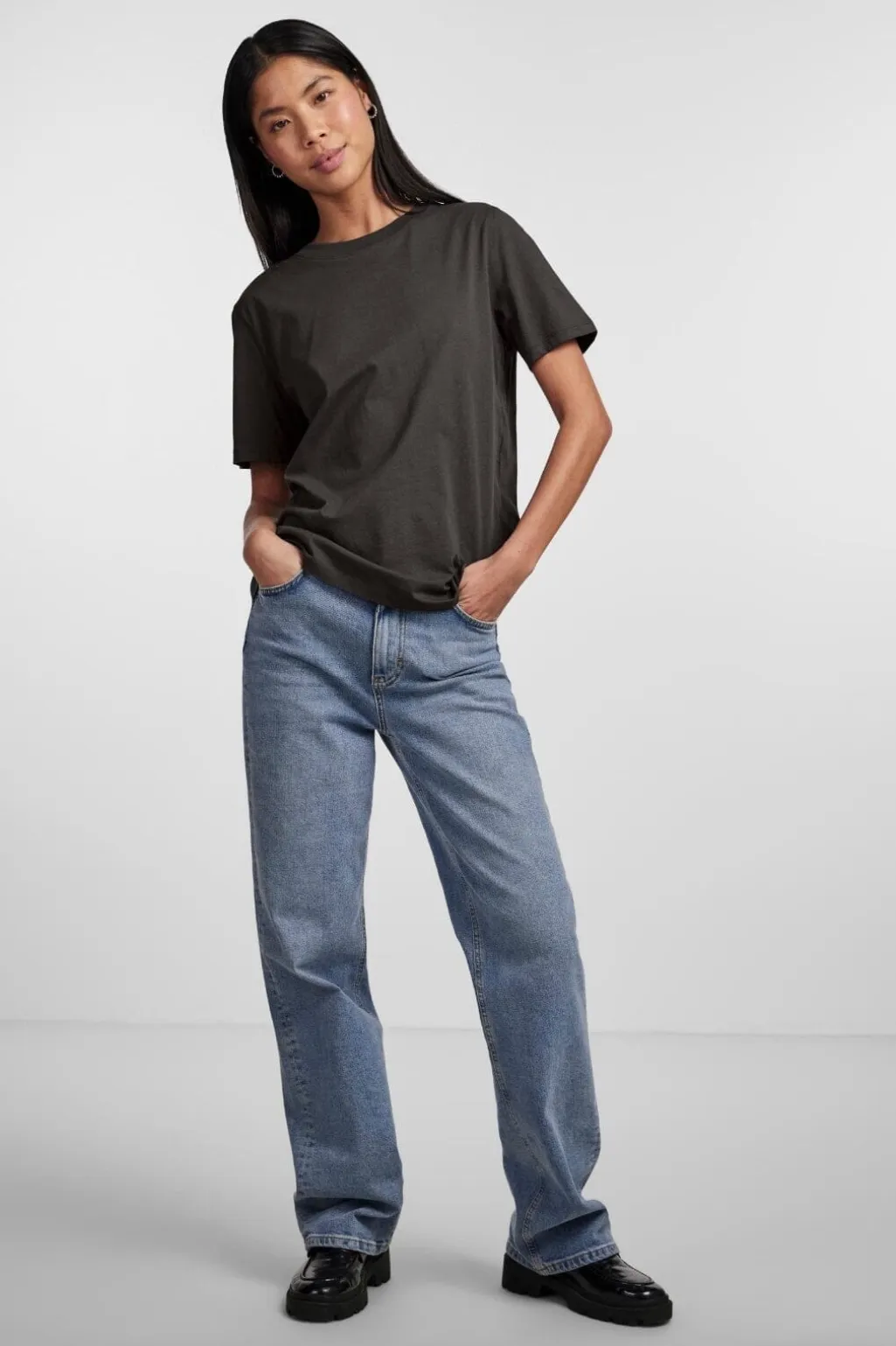 Pcria Ss Solid Tee