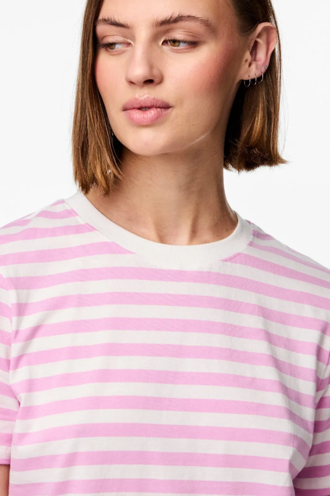 Pieces Pcria Tee tripe | T-Shirts & Toppar