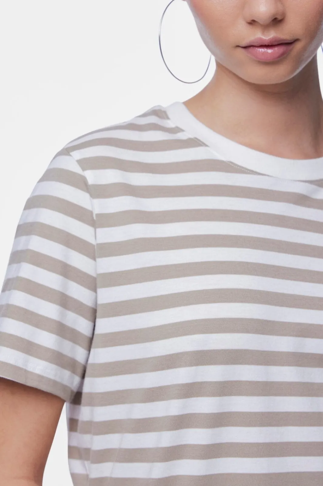 Pieces Pcria Tee tripe | T-Shirts & Toppar