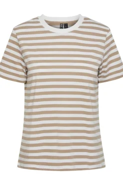 Pieces Pcria Tee tripe | T-Shirts & Toppar