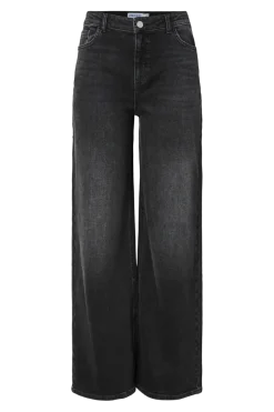 Pcsilke Wide Jeans Bl