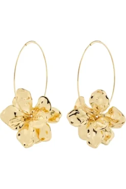 Pilgrim Pglunith Earrings Gold-plated 272622003 | Örhängen