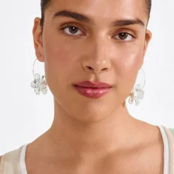 Pilgrim Pglunith Earrings Silver-plated 272626003 | Örhängen