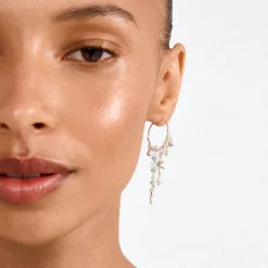 Pgprism Hoop Earrings Silver-plated 132626023