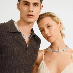 Pilgrim Pgshift Necklace Silver-plated 122546011 | Halsband