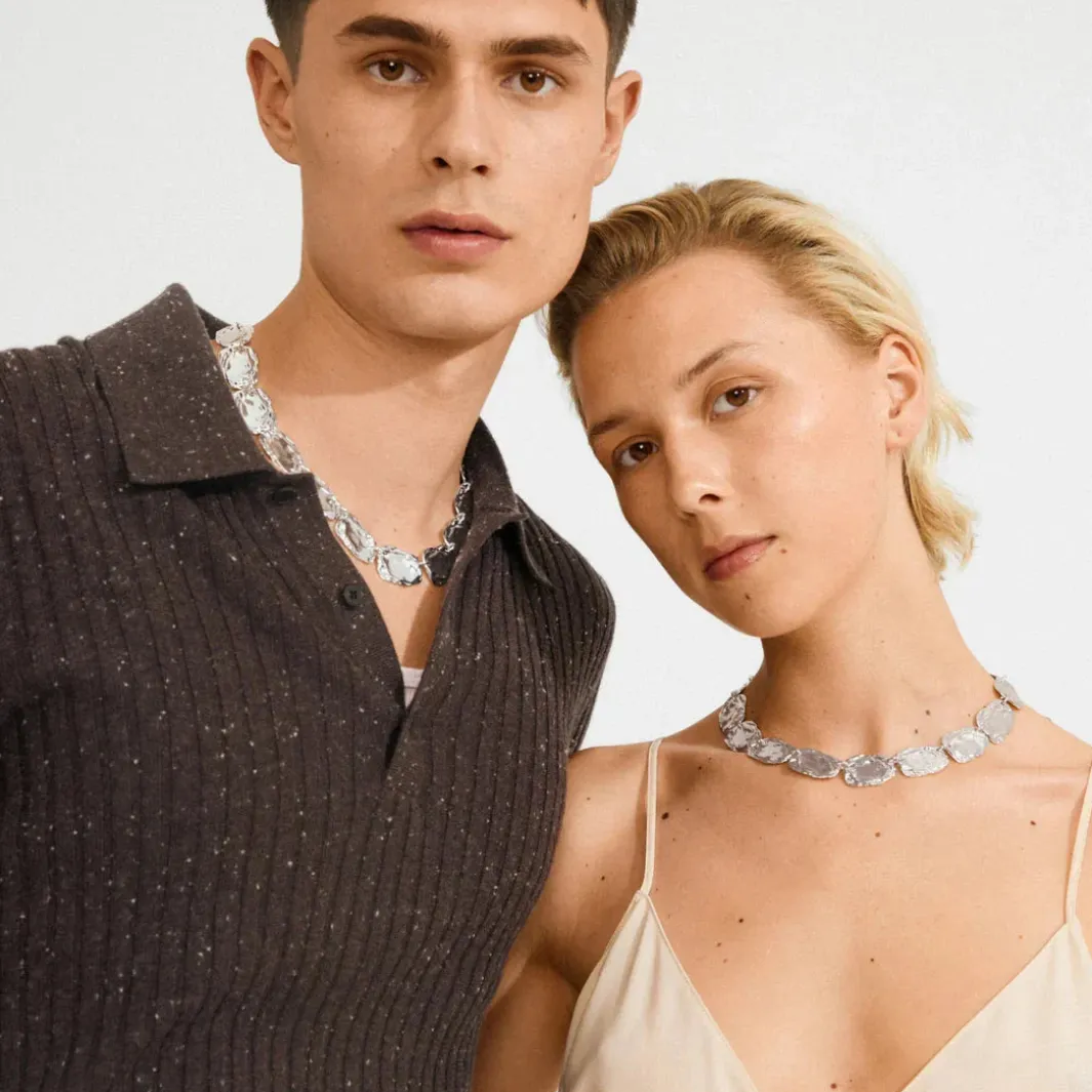Pilgrim Pgshift Necklace Silver-plated 122546011 | Halsband