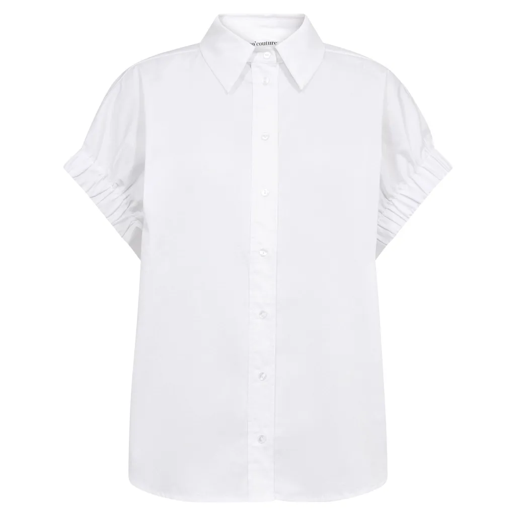 Poppycc Elastic Cuff Ss Shirt 500053