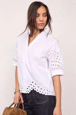 Co´Couture Poppycc Eb. V-hirt 500102 | Blusar & Skjortor