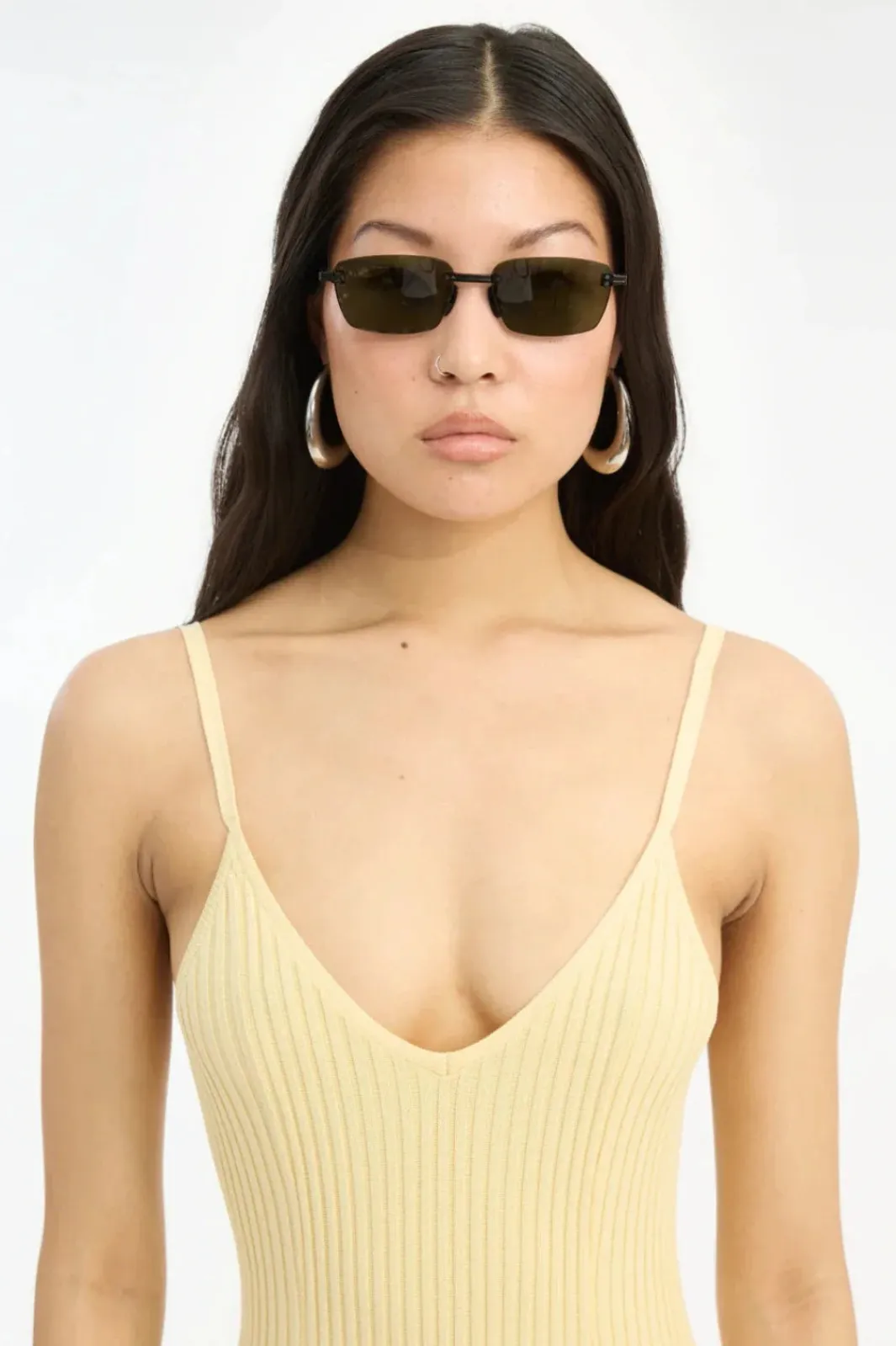 Rotate Rt5. Squared Rimless Frame 1163533106 | Solglasögon